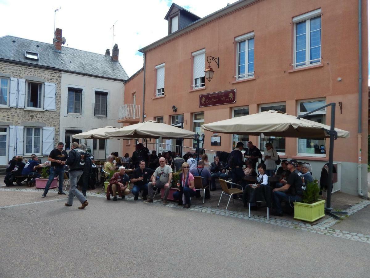 Le Lion D'Or Hotel Ouroux-en-Morvan Luaran gambar